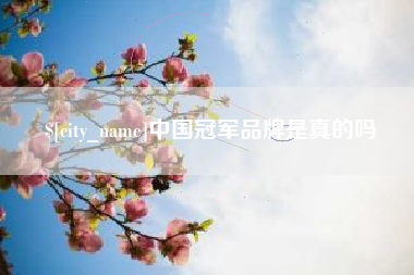 无为中国冠军品牌是真的吗