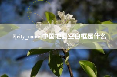 无为中国地图空白框是什么