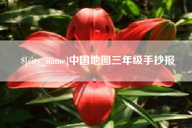 无为中国地图三年级手抄报