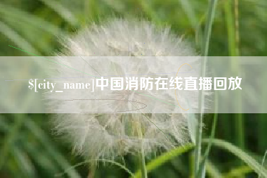 无为中国消防在线直播回放