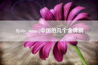 无为中国的几个金牌啊