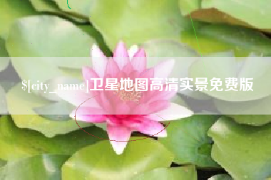 无为卫星地图高清实景免费版