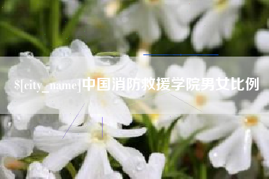无为中国消防救援学院男女比例