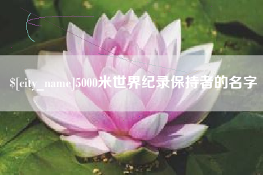 无为5000米世界纪录保持者的名字