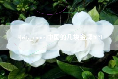 无为中国的几块金牌2021