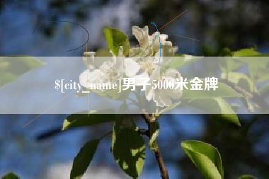 无为男子5000米金牌