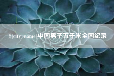 无为中国男子五千米全国纪录