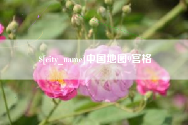 无为中国地图9宫格