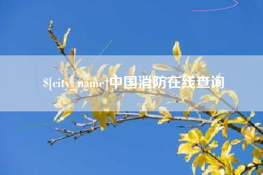 无为中国消防在线查询