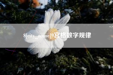 无为9宫格数字规律